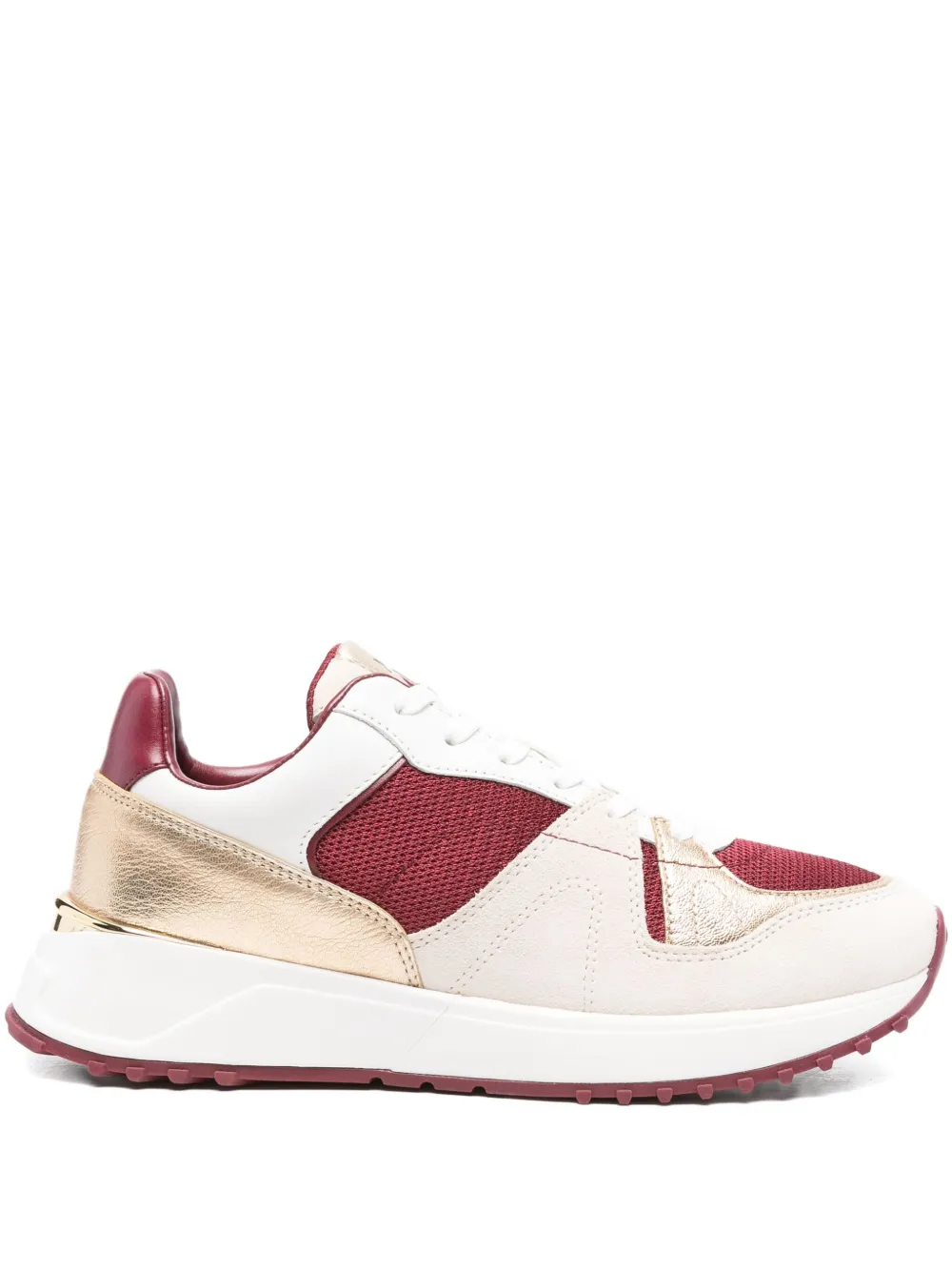 Michael Kors Jamie leather sneakers Red