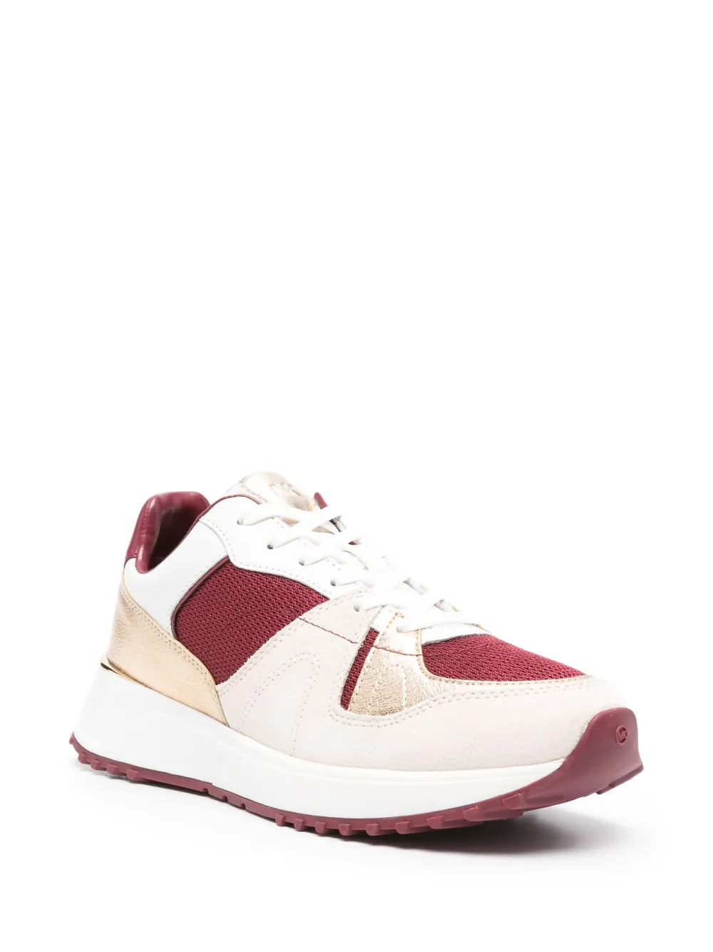 Michael Kors Jamie leather sneakers Red