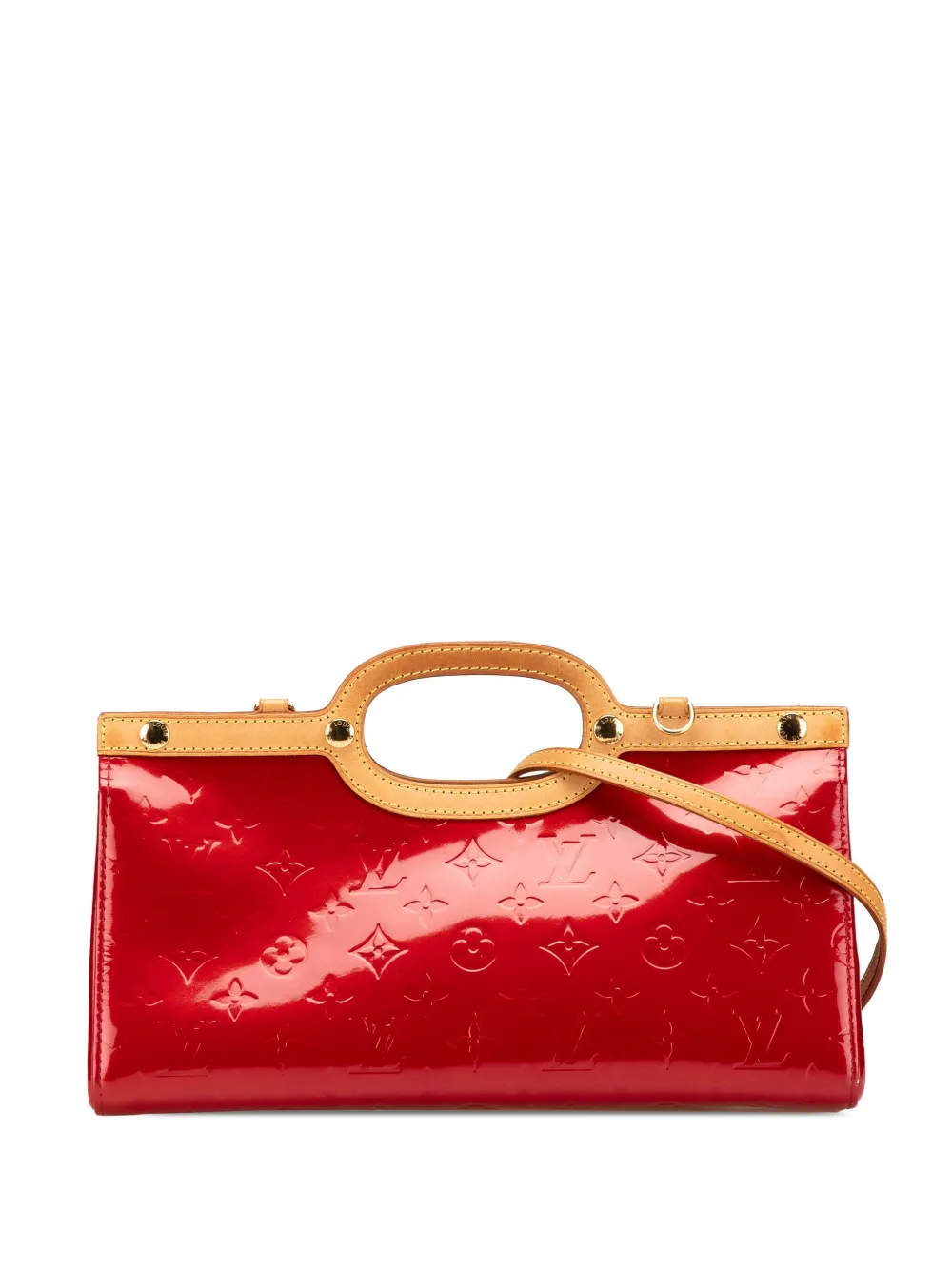 Louis Vuitton Pre-Owned 2007 Monogram Vernis Roxbury Drive satchel | Red | Image 1