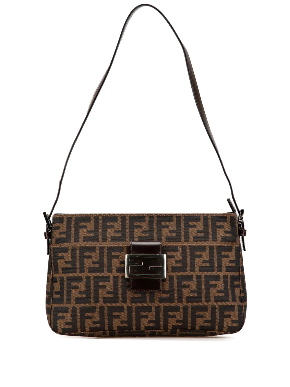 Fendi Pre-Owned 2000-2010 Zucca Canvas shoulder bag | Brown | Image 1