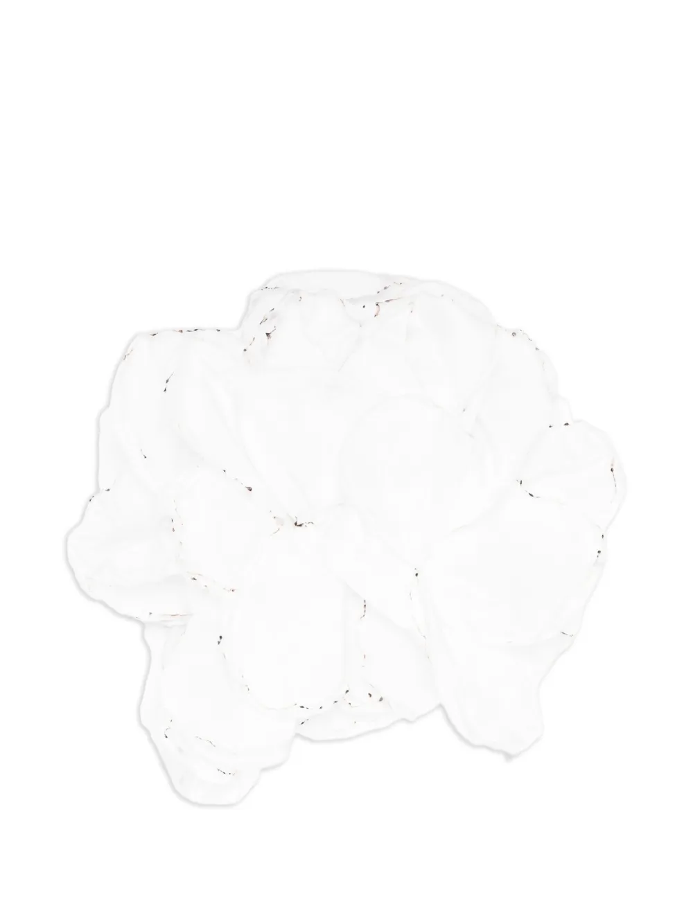 GIADA CURTI Reise-Accessoires mit Rüschen - Weiß