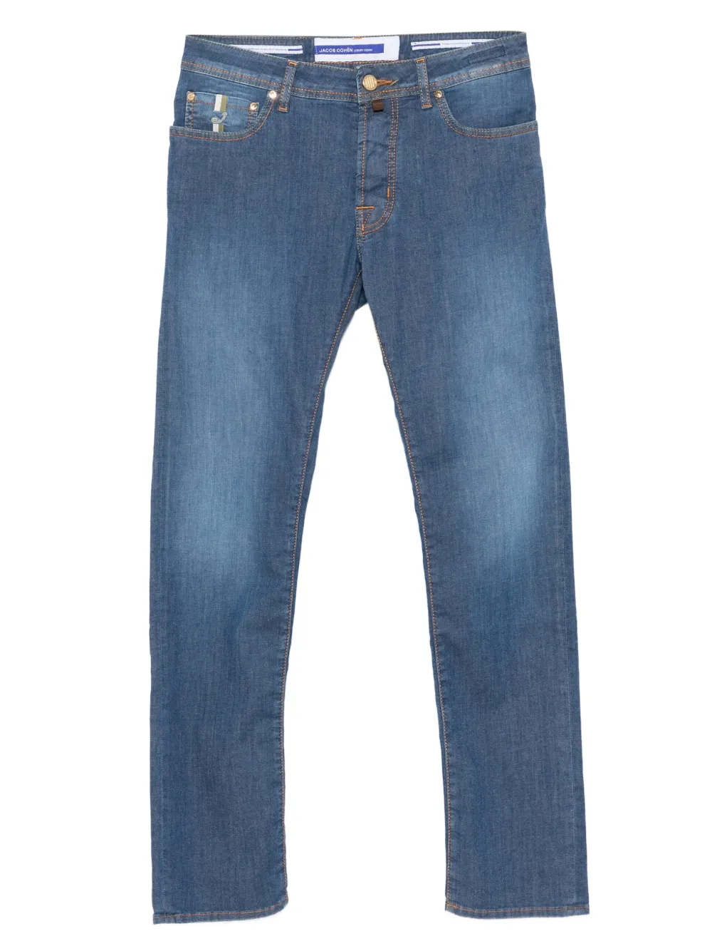 Jacob Cohën pocket-detail slim-fit jeans Blauw
