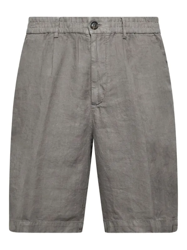 ショートパンツ BRUNELLO CUCINELLI Linen cotton shorts (ML996P5761 C2925) BRUNELLO CUCINELLI Cotton-jersey shorts | NET-A-PORTER