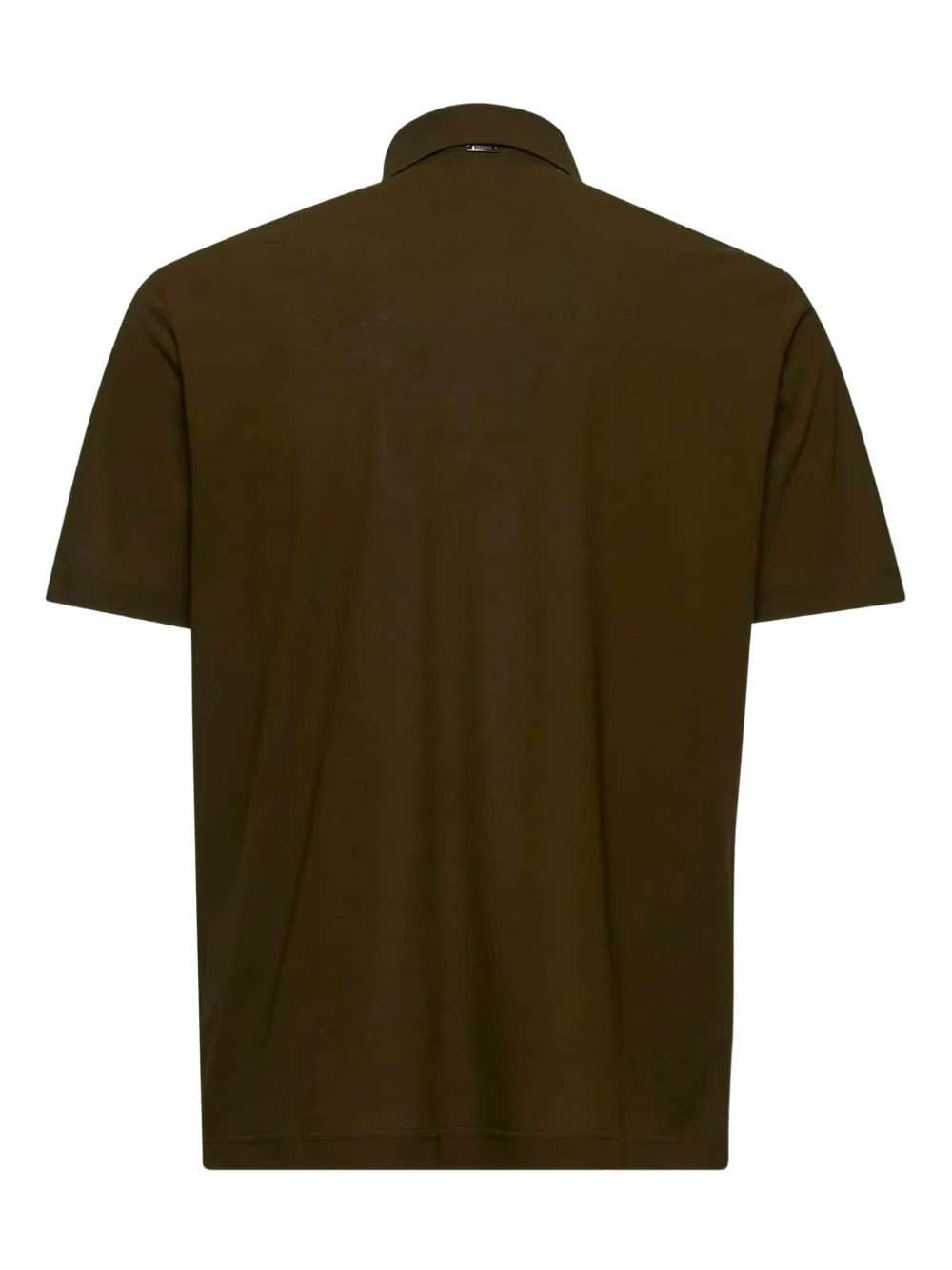 Herno three-button polo shirt Groen