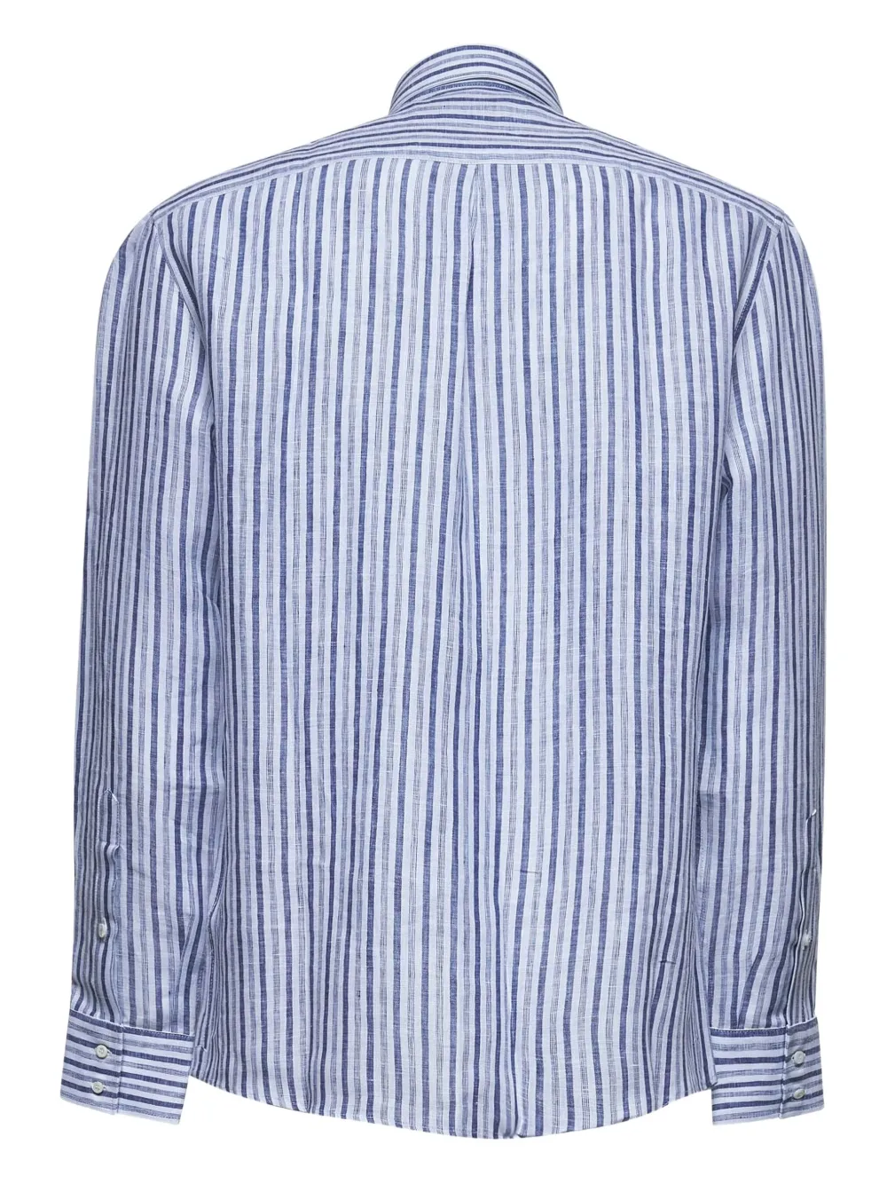 Brunello Cucinelli Gestreept overhemd Blauw