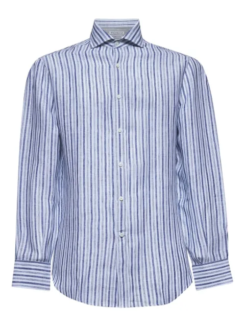 Brunello Cucinelli Gestreiftes Hemd
