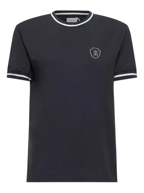 Brunello Cucinelli ribbed crew-neck T-shirt