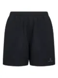 Balenciaga Nano BB embroidered shorts - Blacks and greys
