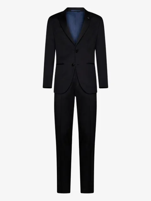 D4.0 traje con botones y solapas de muesca