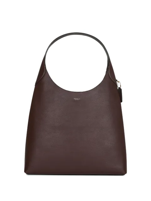 Coach top-handle leather shoulder bag