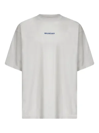 Balenciaga ロゴ Tシャツ | グレー | FARFETCH JP