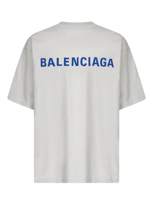 Balenciaga ロゴ Tシャツ | グレー | FARFETCH JP