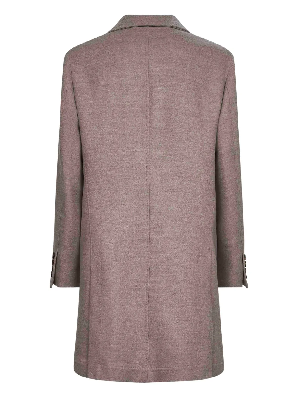 Brunello Cucinelli Jas met gekerfde revers Rood