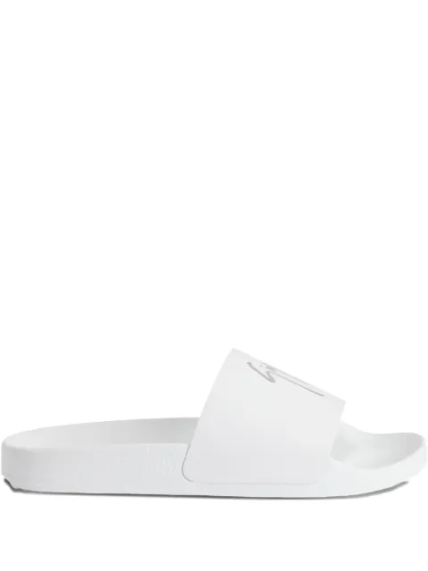 Giuseppe Zanotti sandalias Brett con logo estampado