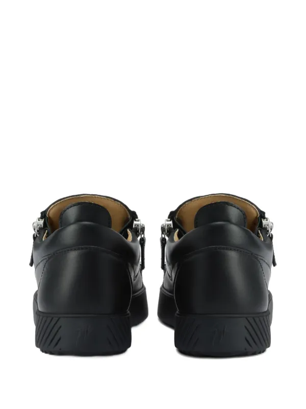 ⑦Frankie Wilmott / Sensemilla Giuseppe Zanotti Frankie snakeskin-print Zip Sneakers