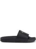 Giuseppe Zanotti Brett signature-embellished leather sandals - Black