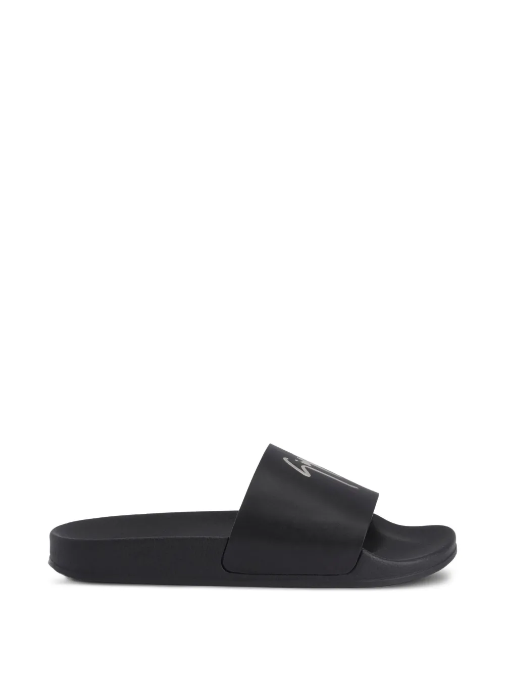 Giuseppe Zanotti Brett signature-embellished leather sandals Black