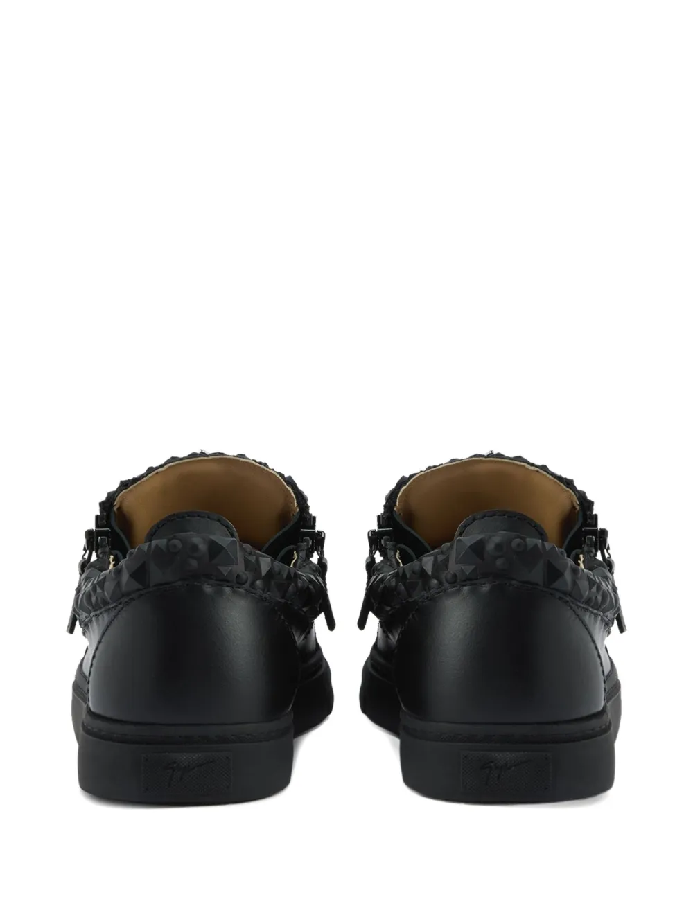Giuseppe Zanotti The Manhattan stud-embellished sneakers BLACK