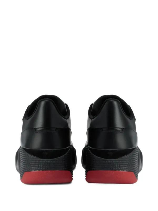 Giuseppe Zanotti Talon レザースニーカー | ブラック | FARFETCH JP