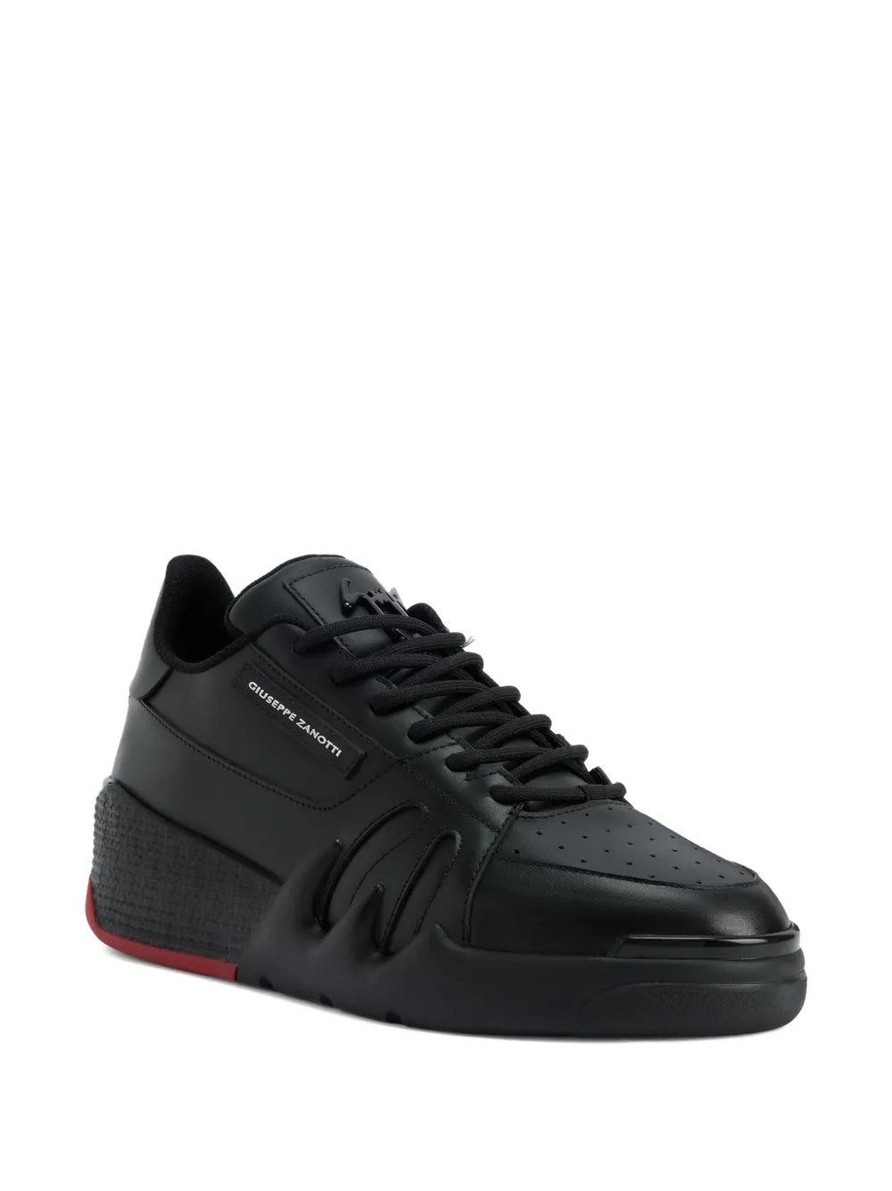 Giuseppe Zanotti Talon leather sneakers Black