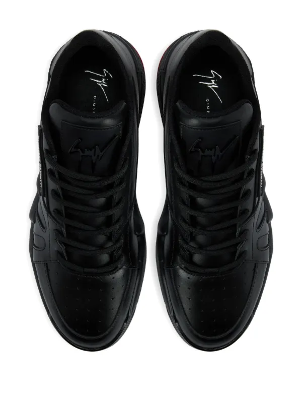 Giuseppe Zanotti Talon レザースニーカー | ブラック | FARFETCH JP