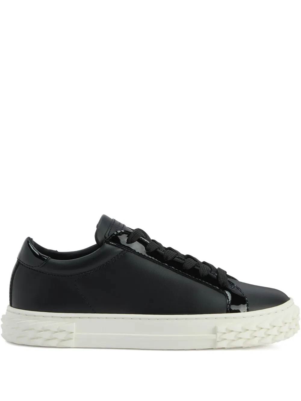 Giuseppe Zanotti Blabber lakleren sneakers Zwart