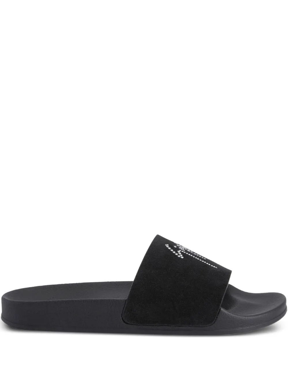 Giuseppe Zanotti Brett crystal-embellished sandals Black