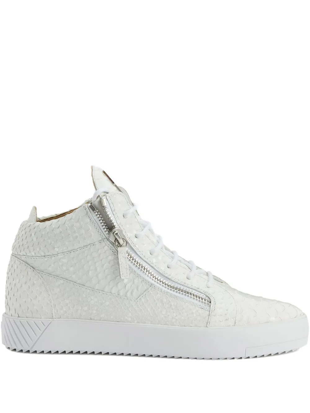 Giuseppe Zanotti Kriss zip-fastening trainers White