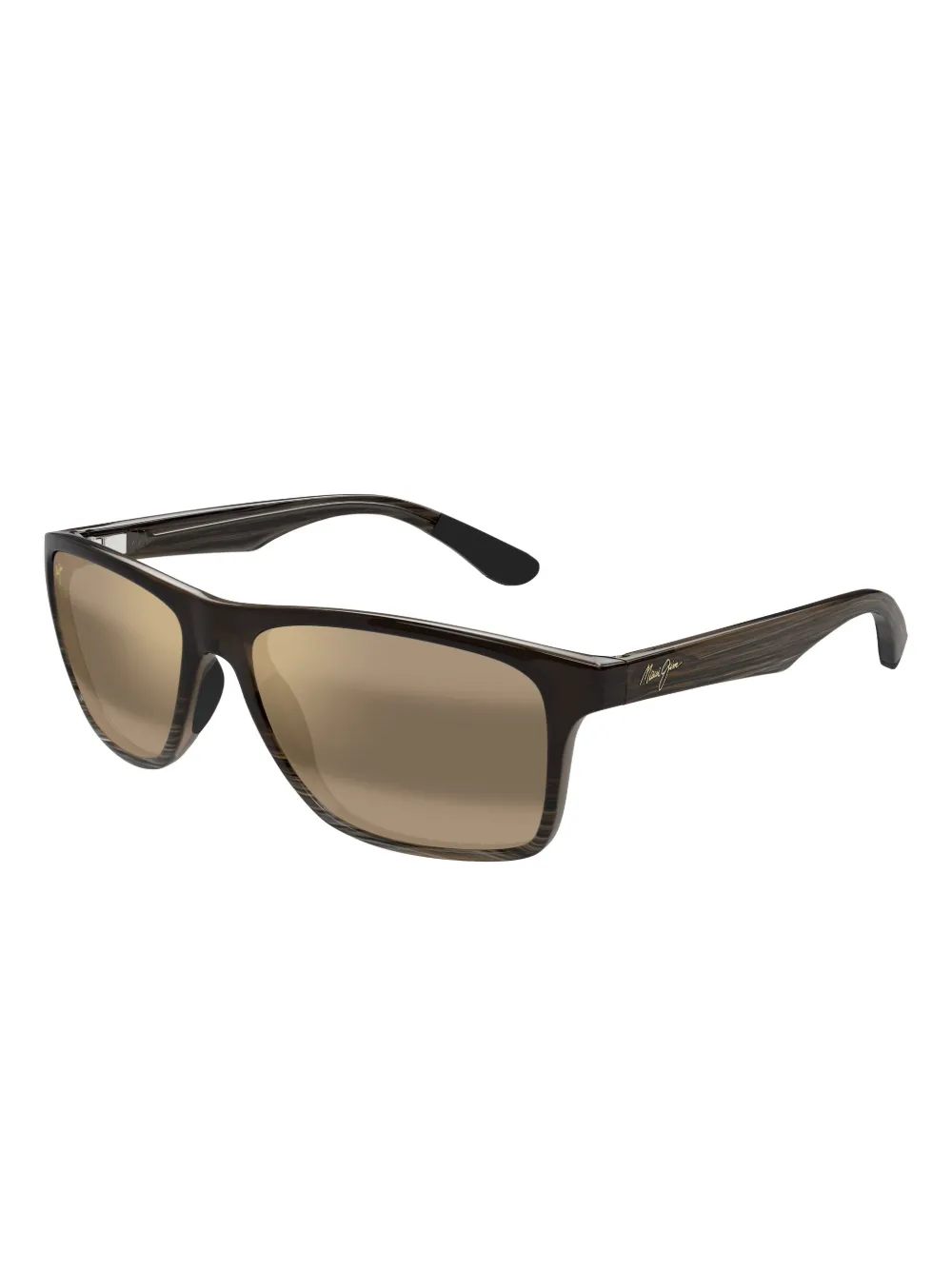 Maui Jim Onshore wood-effect square sunglasses | Women | Image 2