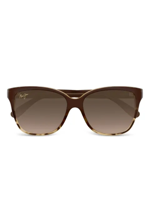 Maui Jim MJ0744S tortoiseshell square-frame sunglasses