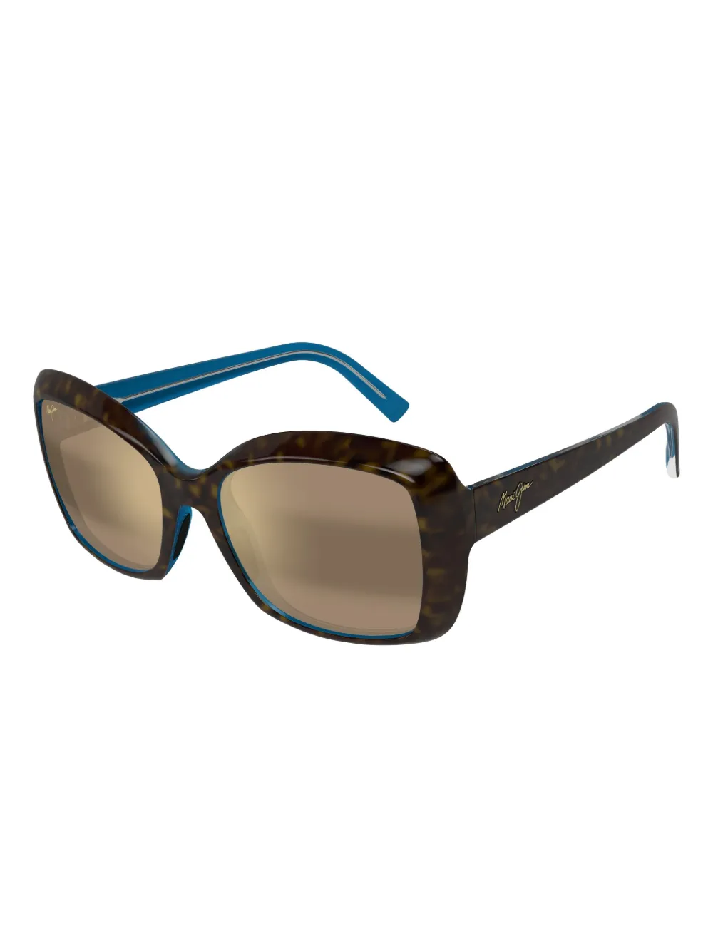 Maui Jim MJ0735S tortoiseshell sunglasses Bruin