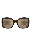Maui Jim MJ0735S tortoiseshell sunglasses - Brown