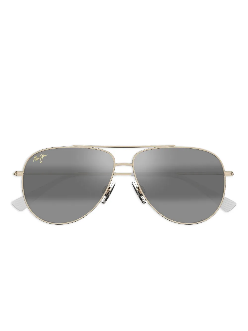 Maui Jim Hau'oli XL zonnebril met goudkleurig montuur