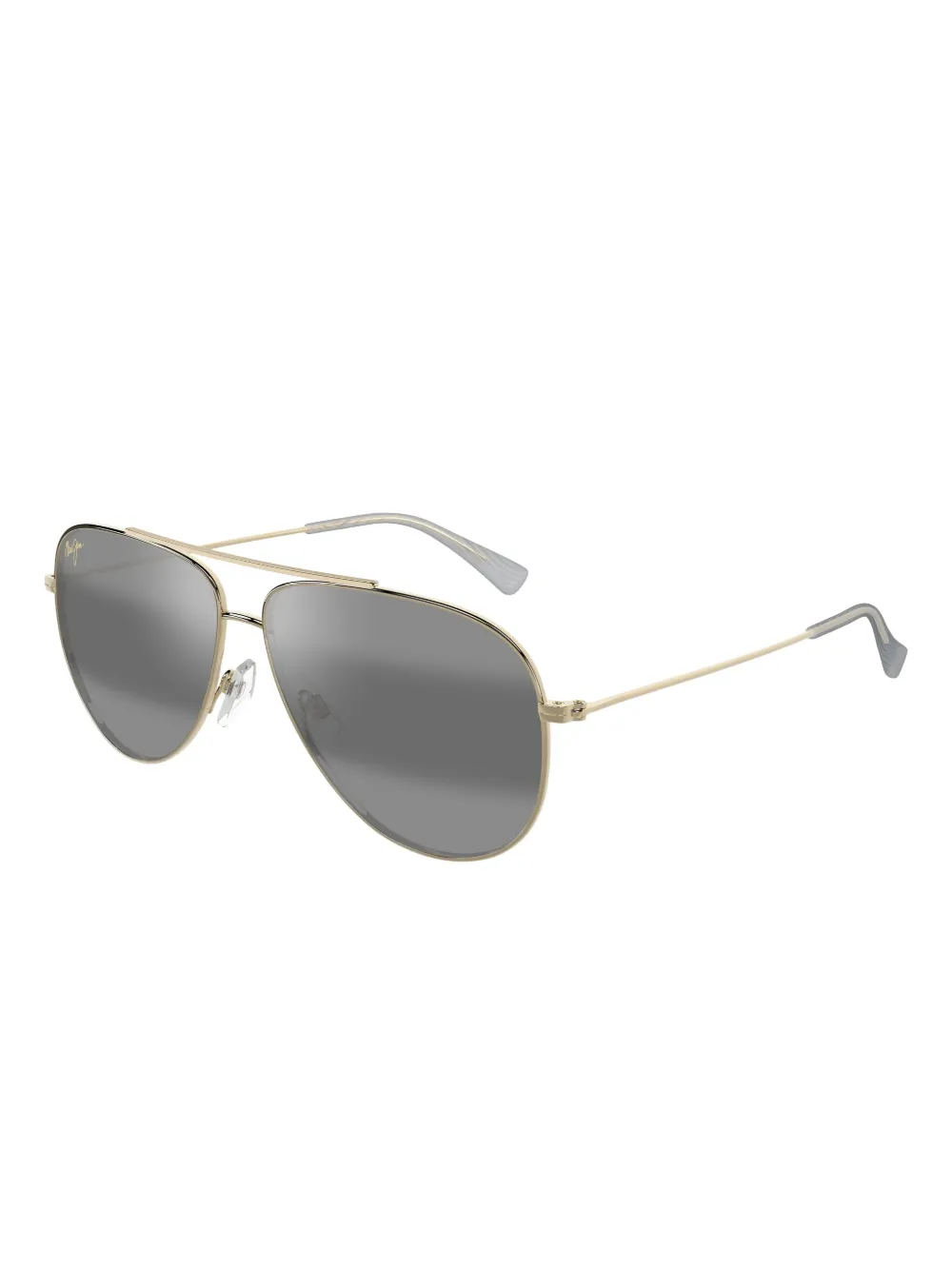 Maui Jim Hau'oli zonnebril met goudkleurig metalen montuur