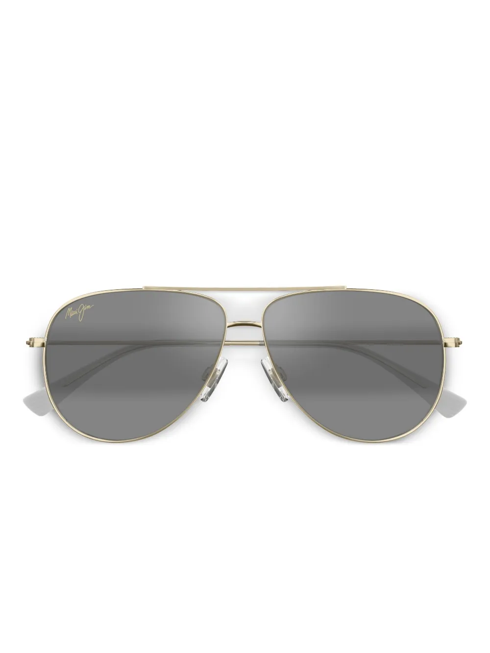 Maui Jim Hau'oli zonnebril met goudkleurig metalen montuur