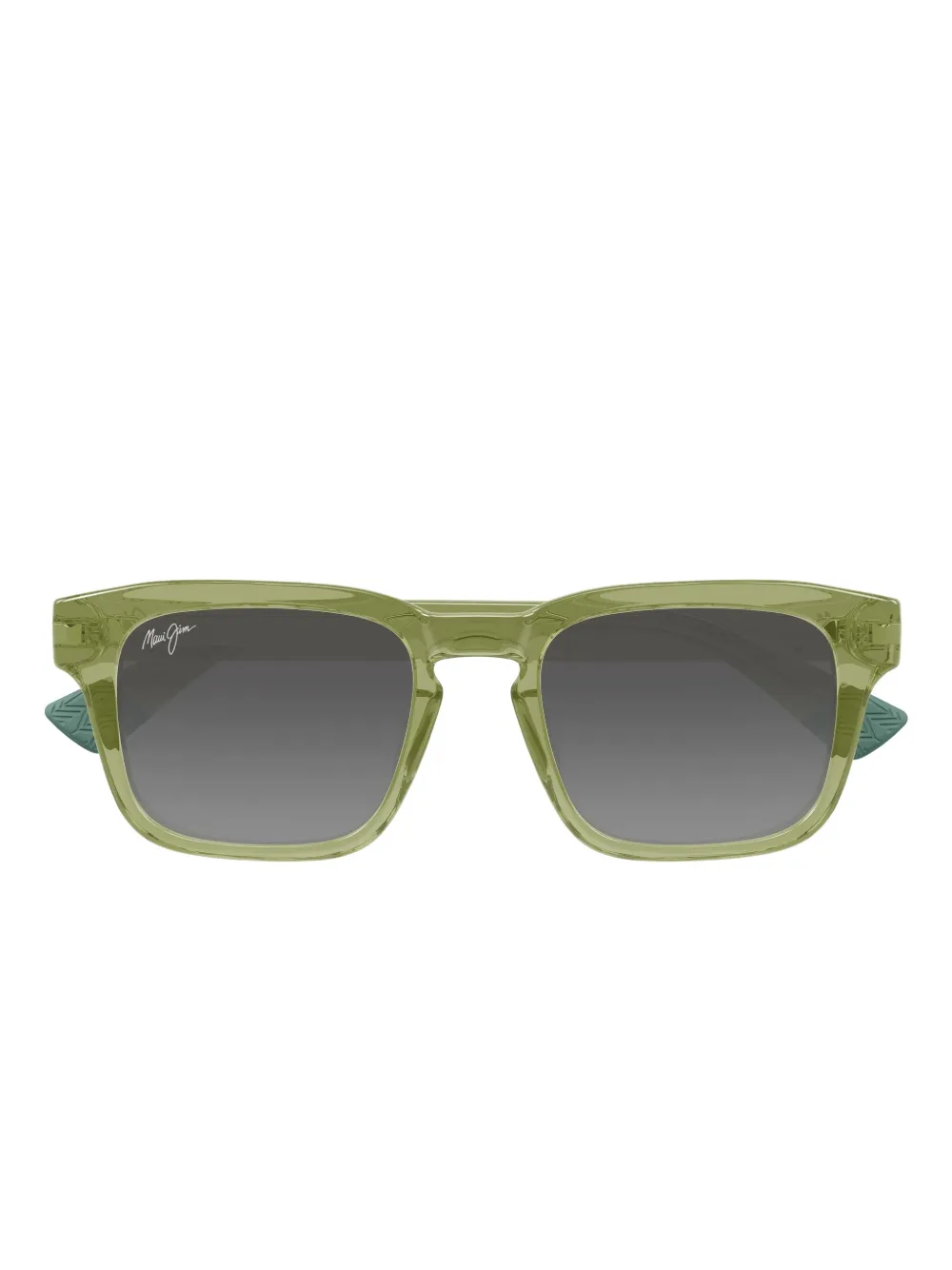 Maui Jim Maluhia Square-frame Sunglasses In Green
