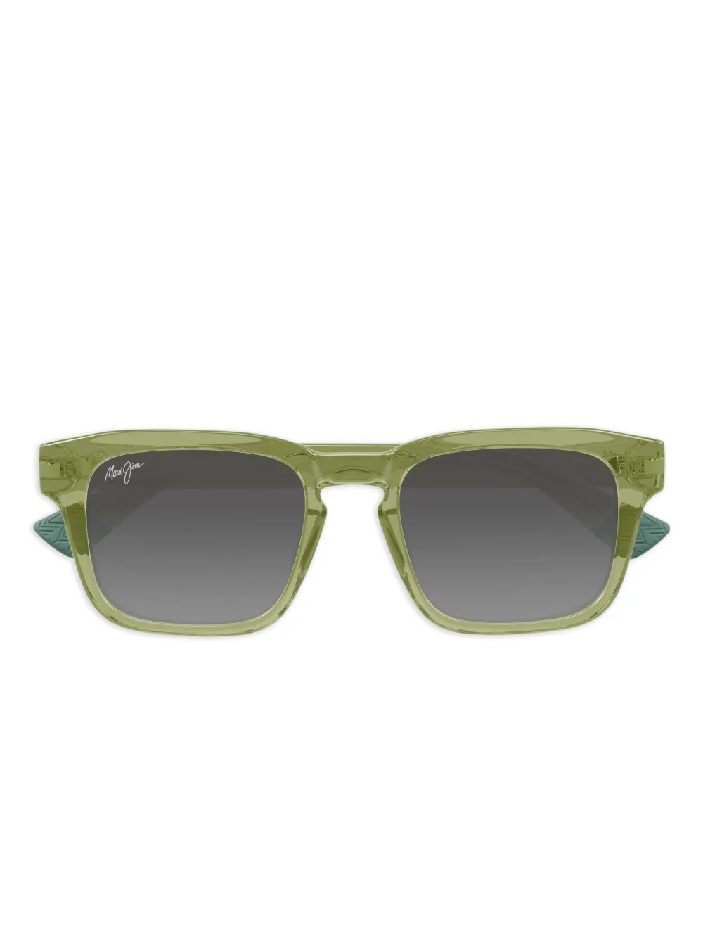 Maui Jim Maluhia zonnebril met vierkant montuur Groen
