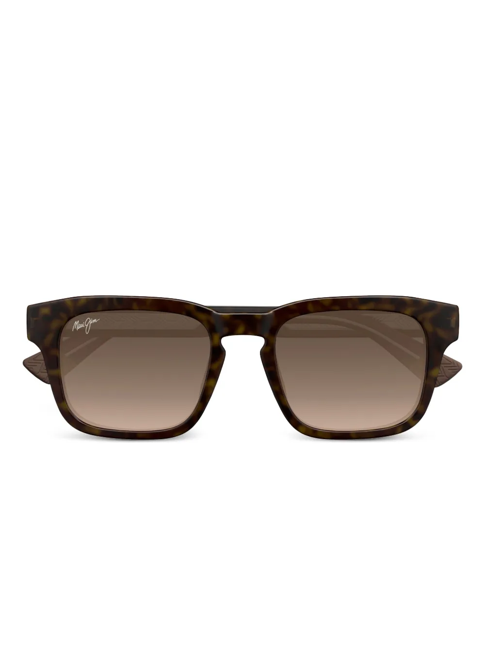 Maui Jim Maluhia tortoiseshell square sunglasses Bruin
