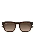 Maui Jim Maluhia tortoiseshell square sunglasses - Brown