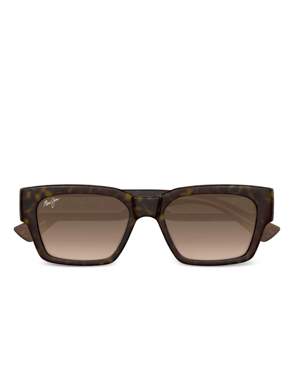 Maui Jim Kenui tortoiseshell square sunglasses | Brown | Image 1