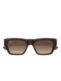 Maui Jim Kenui tortoiseshell square sunglasses - Brown