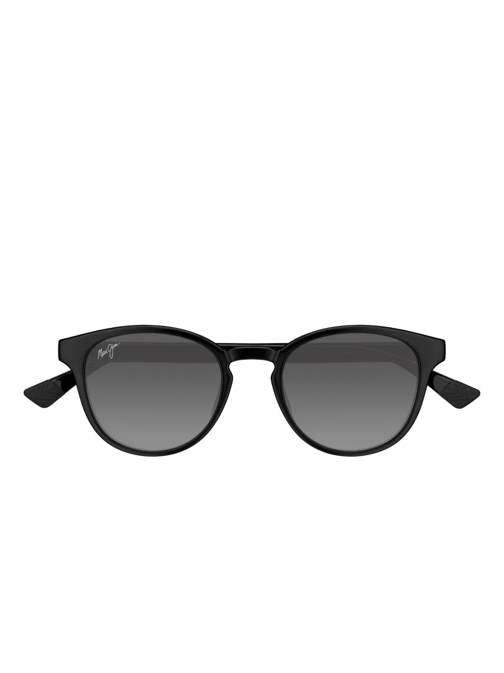 Maui Jim Hiehie zonnebril met rond montuur Zwart
