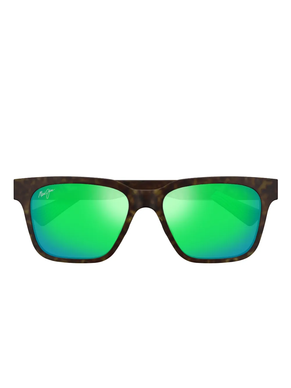 Maui Jim Punikai Tortoiseshell Square Sunglasses In Brown