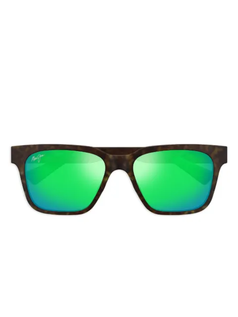 Maui Jim Punikai tortoiseshell square sunglasses