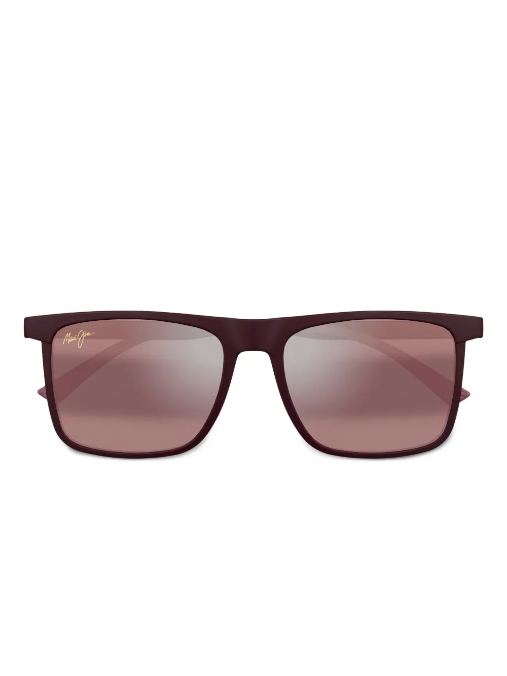 Maui Jim Makamae square-frame sunglasses | Red | Image 1