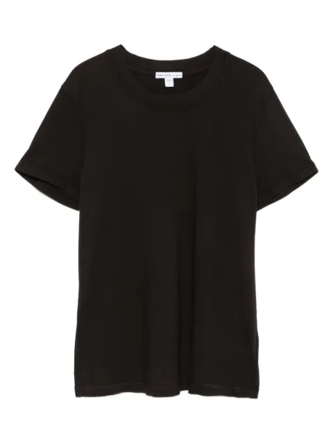 James Perse round-neck cotton top