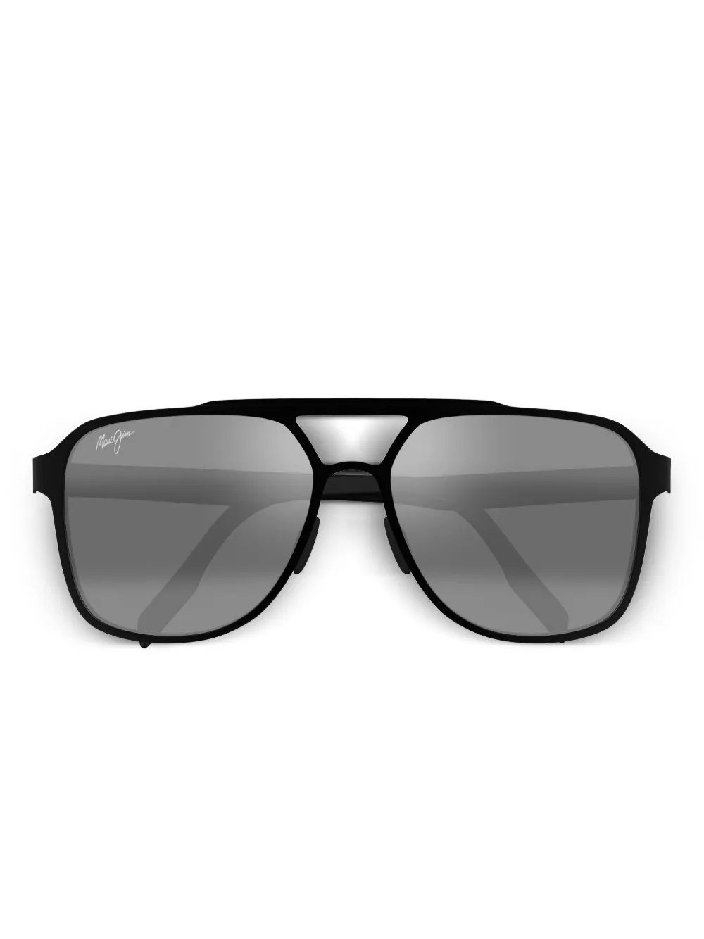 Maui Jim 2nd Reef square-frame sunglasses Zwart