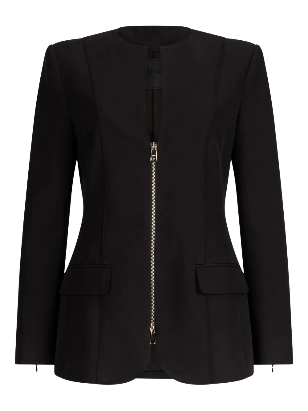 LIU JO Blazer with zip Zwart