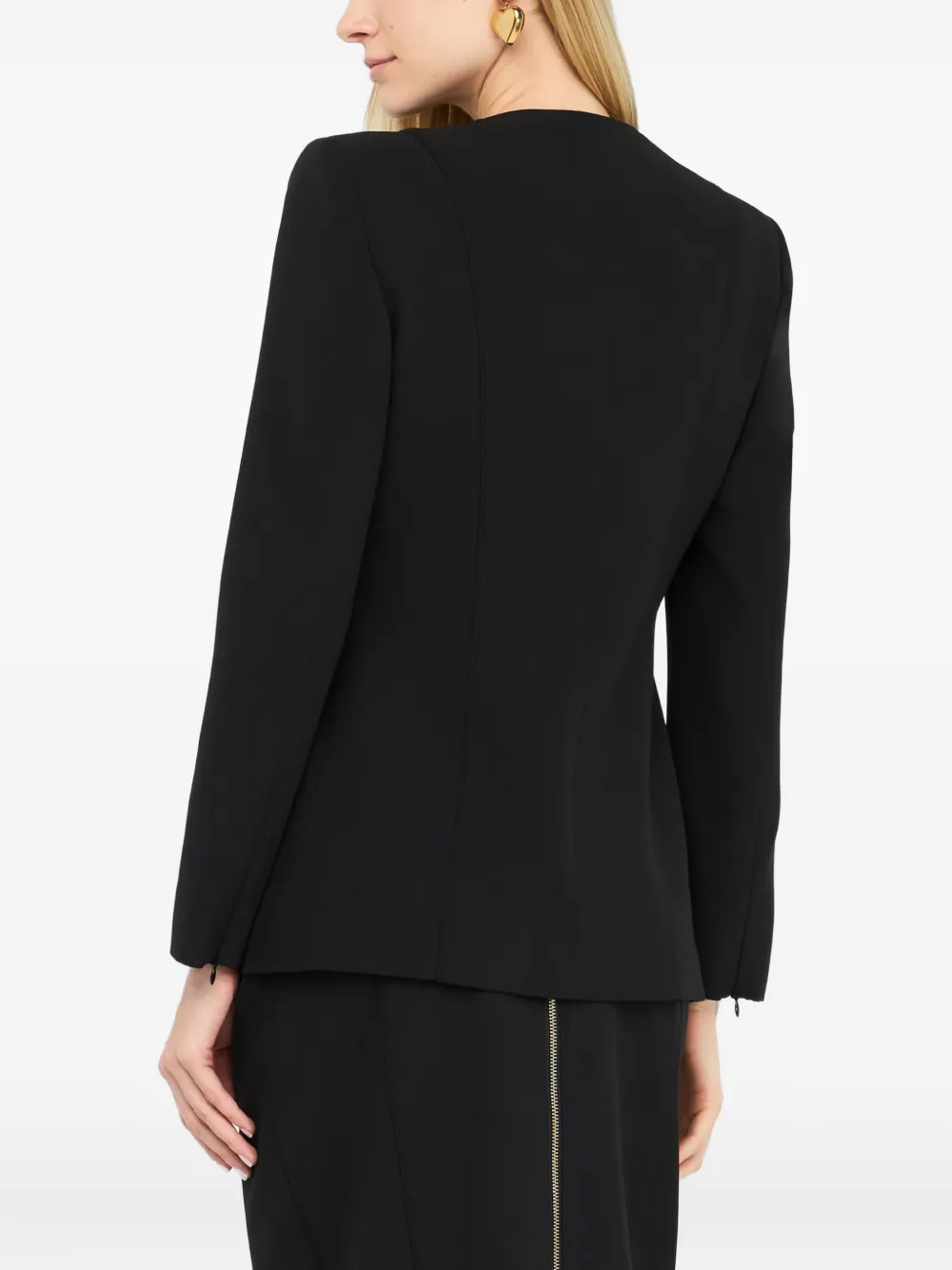LIU JO Blazer with zip Zwart