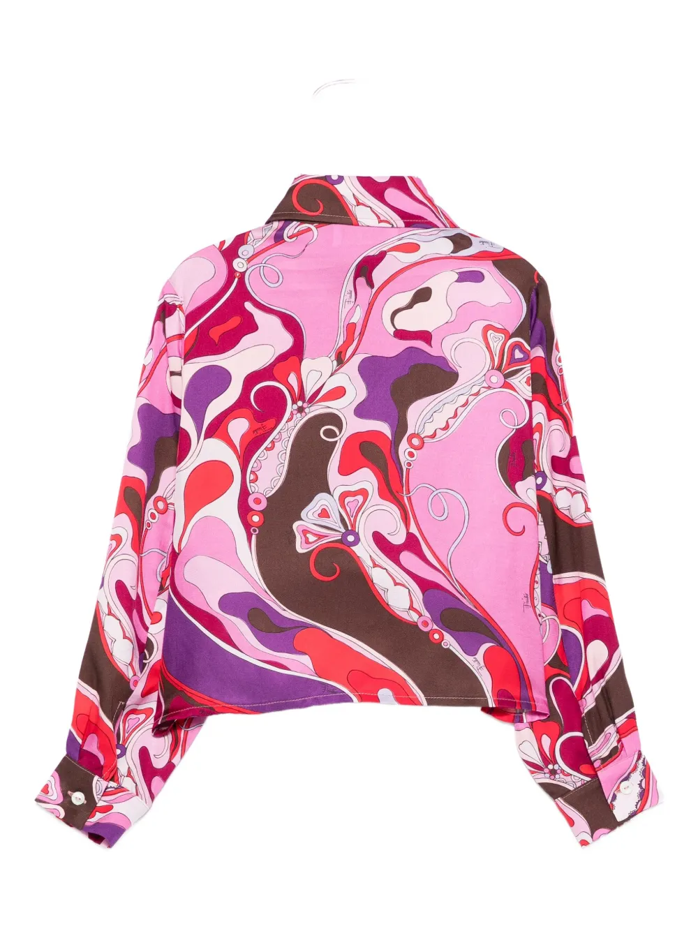 PUCCI Junior printed shirt Roze